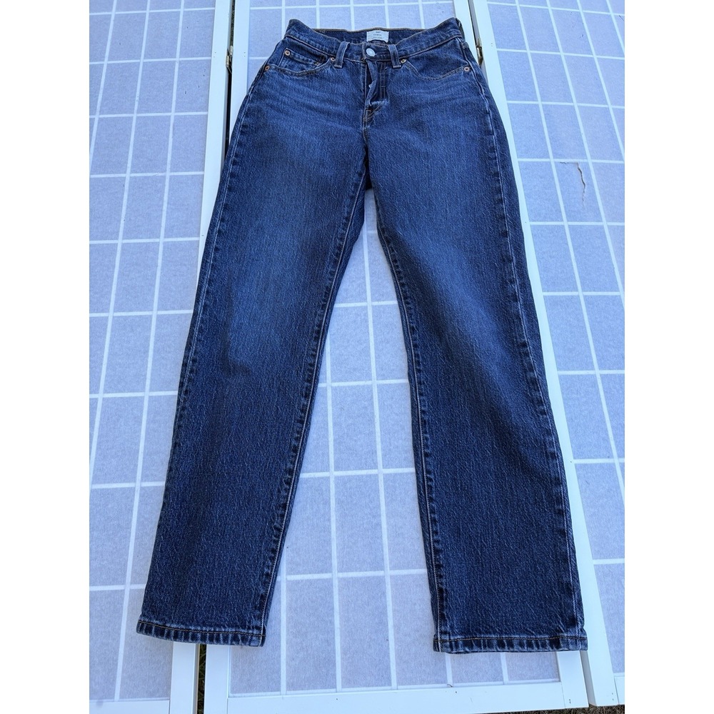 Levi's 501 Curve Jeans Women Dark Wash Button Fly 24 x 30 Super High Rise Sz‎ 00